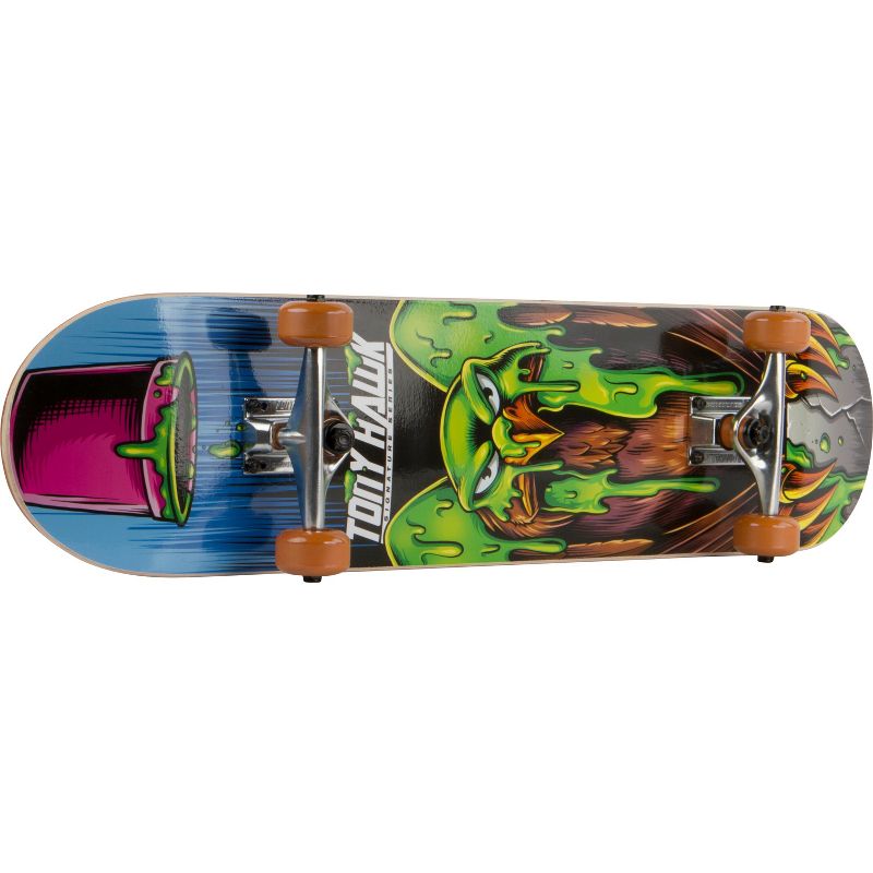 Tony Hawk 31" Series 2 Popsicle Skateboard Slime Hawk 9-ply Maple Skateboard, 3 of 5
