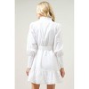 Women's Beacher Pintuck Shift Dress - SUGARLIPS - image 2 of 3