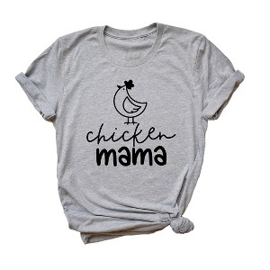 Simply Sage Market Women's Chicken Mama Short Sleeve Graphic Tee - 1 of 2