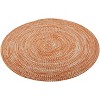 Colonial Mills Kaari Tweed - Rusted Orange 7 Ft round Round Rug Indoor/Outdoor 100% Polypropylene - 2 of 4