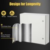 NEMA 4X Electrical Enclosure - IP66 Rated Outdoor Waterproof Junction Box - 3 of 4
