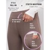 Rekucci Women's Pull-On Straight Leg Pants with Pockets & Tummy Control – Office Workwear Stretch Trousers - 4 of 4