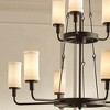 Kichler Lighting Vetivene 9 - Light Chandelier in  Textured Black - 4 of 4