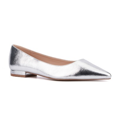 Fashion To Figure Women's Bailey Ballet Flat - Wide Width