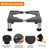 Unique Bargains 4 Strong Feet Multi-Functional Adjustable Mini Fridge Stands - 3 of 4