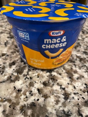 Kraft Triple Cheese Mac And Cheese Cups Easy Microwavable Dinner -  8.2oz/4ct : Target