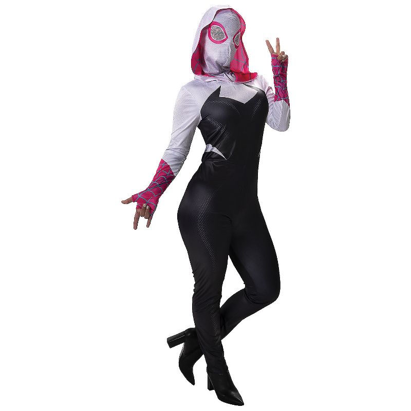 Jazwares Women's Spider Gwen Costume - Size Medium - Black, 1 of 2