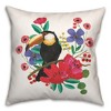 Creative Products Red Farmhouse Stripes 16x16 Indoor / Outdoor Pillow - 2 of 3