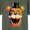 Five Nights At Freddy's Game Over Men's Cradle Pink Crew Neck Short Sleeve T-shirt - 2 of 3