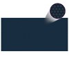VidaXL Floating PE Solar Pool Film 216.1 in.x107.9 in. Black and Blue - 2 of 4