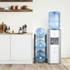 VEVOR 3 Tiers Water Jug Holder, 5 Gallon Water Bottle Holder, Single Row Water Bottle Rack for 3 Bottles, Heavy Duty Water Jug Rack - 2 of 4