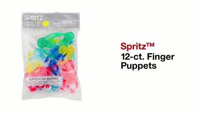 12ct Finger Puppets - Spritz&#8482;, 2 of 8, play video