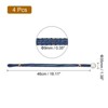 Unique Bargains Hand Woven Decorative Bedroom Living Room Curtain Tieback 4 Pcs - 2 of 4