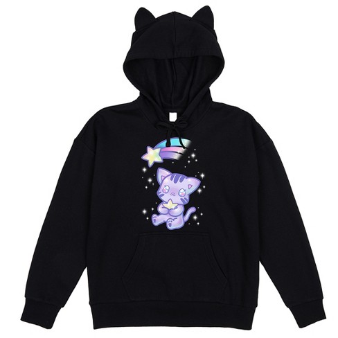 Chat noir hoodie with ears on sale