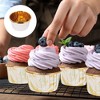 Unique Bargains Round Greaseproof Single-sided Aluminum Foil Cupcake Liners for Party 50 Pcs - 4 of 4