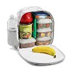 Fit & Fresh Athleisure Carli Lunch Kit Set - Marble : Target