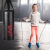Gymax 5 Pieces Kids Punching Bag Set Hanging Punching Set w/ Boxing Gloves Skipping Rope Carrying Bag & Hook 22 lbs Boxing Set for Fitness & Training - 2 of 4