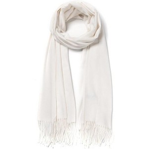 MSDC Women's Pashmina Shawl Wrap for Evening Dress Bridesmaid Wedding Bridal Winter Warm Large Soft scarf - 1 of 4