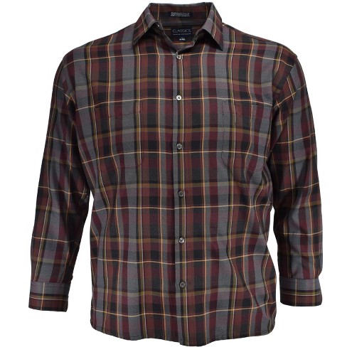 Checks Polyester Cotton Regular Mens Formal Shirt