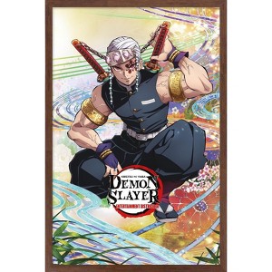 Trends International Demon Slayer - Tengen Uzui One Sheet Framed Wall Poster Prints - 1 of 4