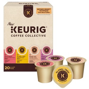 Keurig Coffee Collective Variety Pack Coffee Pods - 20ct : Target