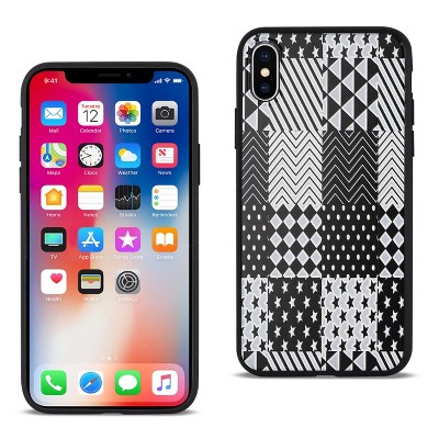 Reiko iPhone X/iPhone XS Design TPU Case with Versatile Shape Patterns