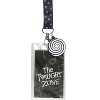 The Twilight Zone ID Lanyard Badge Holder w Hypnotic Spiral Rubber Pendant Multicolored - image 2 of 4