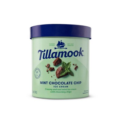 Tillamook Mint Chocolate Chip Ice Cream - 48oz