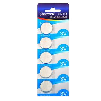 CR2354 CR 2354 3V Lithium Batteries Coin Button Cell Watch Battery (Pack Of 5-piece) by Insten