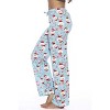 Just Love Womens Christmas Print Knit Jersey Pajama Pants - Winter Cotton PJs - 2 of 2