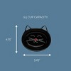 Park Life Designs 1c Oscar Dishes Cat Bowl - Black - 3 of 4