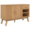 vidaXL Sideboard OLDEN Brown 44.9 in.x16.9 in.x28.9 in. Solid Wood Pine - 2 of 4