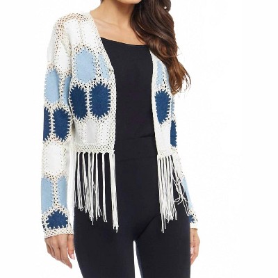 Women's Tiffany's Boho Patchwork Fringe Vest - Adore