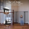 GOTGELIF Baby Safety Gate 36" Extra Tall 29.5-46" Wide Auto Close Pressure Mount Pet Gate - 4 of 4