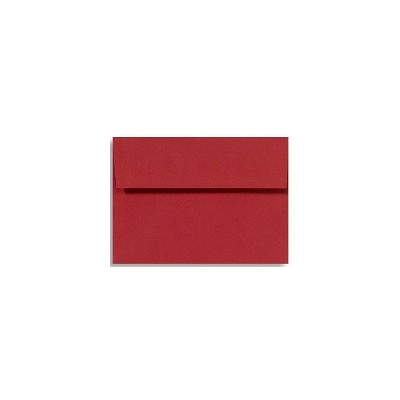 LUX A2 4 3/8 x 5 3/4 50/Box Holiday Red FE4270-15-50