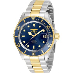 Invicta 35703 Men's Pro Diver Navy Blue Dial SS Bracelet Watch - 1 of 2