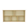 Factory Direct Partners Kids' 24" 5 Shelf Compartment Storage Cabinet Almond Maple Wood Laminate - 2 of 4
