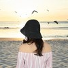 Anna-Kaci Crochet Raffia Bucket Hat Lightweight Foldable Wide Brim Sun Hat for Stylish Summer Protection - 3 of 4