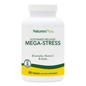 Mega Stress Complex Time Release by Nature's Plus  -  90 Sustained Release Tablet - 1 of 2