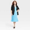 Women's Relaxed Fit Essential Blazer - A New Day™ Black - image 3 of 3