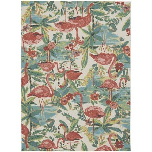 Waverly SND75 Flamingo Indoor/Outdoor Area Rug - 1 of 4