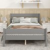 Wood Platform Bed with Headboard and Footboard RE-ModernLuxe - 2 of 4