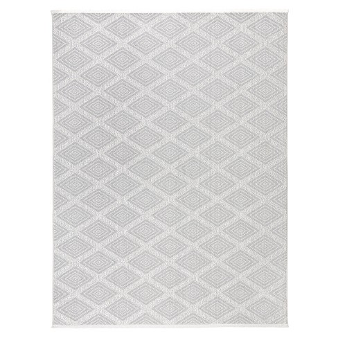 Town & Country Everyday Rein Solid Diamond Everwash Washable Area Rug ...
