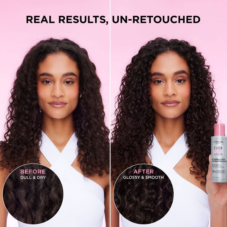 L&#39;Oreal Paris EverPure Sulfate Free Hair Gloss Glossing Lamination Mask - 5.1 fl oz, 4 of 11