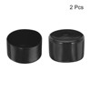 Unique Bargains Vinyl Rubber Screw Thread Bolt Plug Round Tube Insulated Protective Caps 2 Pcs - 2 of 4