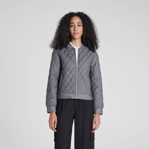 Women's Quilted Bomber Jacket - A New Day™ - 1 of 4