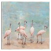 Masterpiece Art Gallery 24"x24" Flamingo Dance Wall Art - 2 of 4