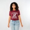 Simply Sage Market Women's I'm Just Here For The Snacks Disco Short Sleeve Graphic Tee - 2 of 4