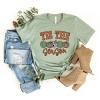 Simply Sage Market Tis The Season Leopard Pumpkin Short Sleeve Tee - 2 of 4