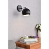 Elegant Lighting Othello 1 light black wall sconce - 2 of 4